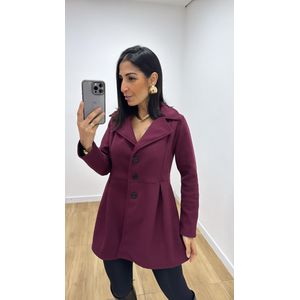 Casaco Melissa Vinho - B513 - PUROROSA