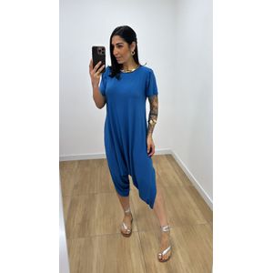 Macacão Fátima Azul Jeans - M106 - PUROROSA