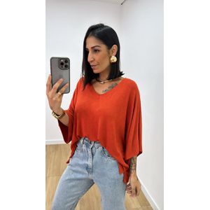 Blusa Valentina Terracota - B498 - PUROROSA