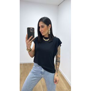 Tshirt Valesca Preta - B309 - PUROROSA