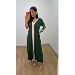 Vestido Magnólia Verde - V329 - PUROROSA