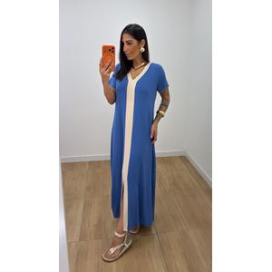 Vestido Magnólia Azul - V329 - PUROROSA