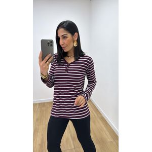 Tshirt Botões Ampla Nude - B536 - PUROROSA