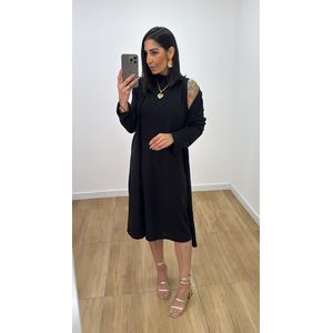 Kit Vestido Ariane Preto - V320 - PUROROSA