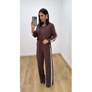 Conjunto Kaly Marrom - CJ243 - PUROROSA