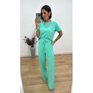Conjunto Geovana Verde Agua - CJ121 - PUROROSA