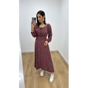 Vestido Rosa ML Vinho - V319 - PUROROSA