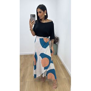 Saia Envelope Forrada Estampa 2 - S37 - PUROROSA