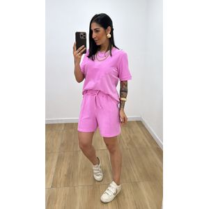 Conjunto Isadora Rosa - CJ265 - PUROROSA