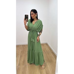 Vestido Tássia Verde - V300 - PUROROSA