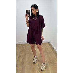 Conjunto Astrid Açaí - CJ211 - PUROROSA