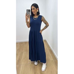 Vestido Flávia Azul - V310 - PUROROSA
