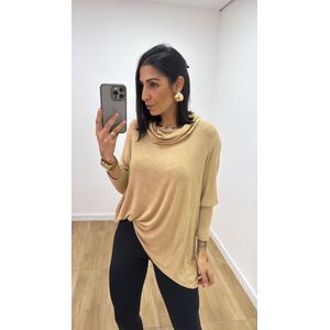 Blusa Telma Nude - B442 - PUROROSA