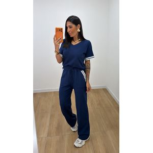 Conjunto Calça Kaly Azul Marinho - CJ152 - PUROROSA