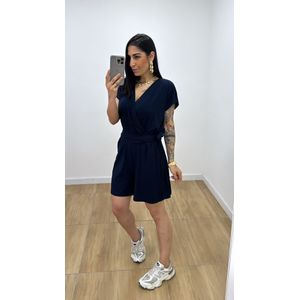 Macaquinho Grécia Azul Marinho - M88 - PUROROSA