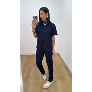Conjunto Lorena Azul Marinho - CJ214 - PUROROSA