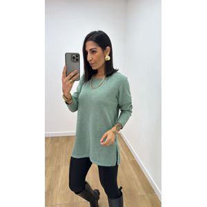 Blusa Joana Verde 2 - B443 - PUROROSA