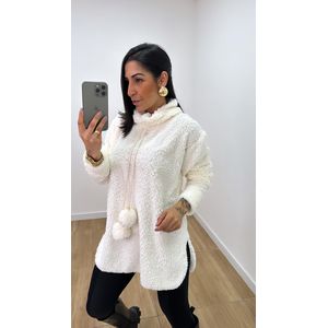 Blusa Teddy Gola Off - B537 - PUROROSA