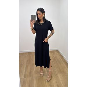 Vestido Maria Preto - V321 - PUROROSA