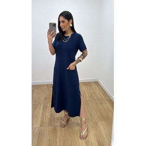 Vestido Maria Azul - V321 - PUROROSA