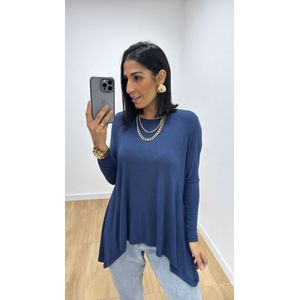 Blusa Ingrid Azul - B502 - PUROROSA