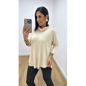 Blusa Valéria Nude - B504 - PUROROSA
