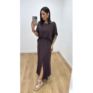 Conjunto Suelen Marrom - CJ160 - PUROROSA