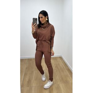 Conjunto Andressa Marrom 2 - CJ249 - PUROROSA