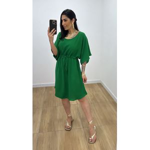Vestido Angélica Verde - V330 - PUROROSA