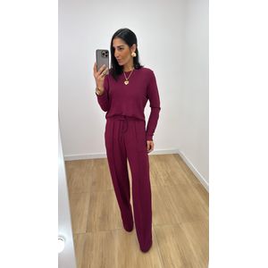 Conjunto Verônica Vinho - CJ199 - PUROROSA