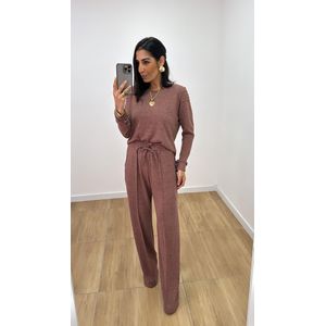 Conjunto Verônica Chocolate - CJ199 - PUROROSA