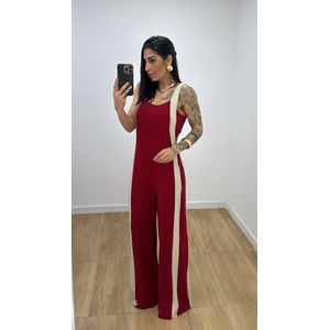 Macacão Magnólia Vermelho - M103 - PUROROSA