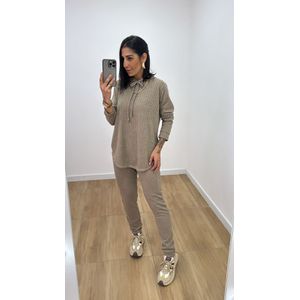 Conjunto Isabela Areia - CJ242 - PUROROSA