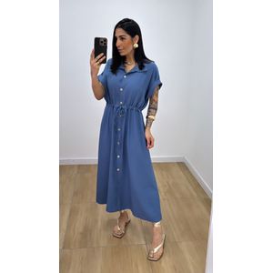 Vestido Madalena Azul - V327 - PUROROSA