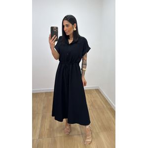 Vestido Madalena Preto - V327 - PUROROSA