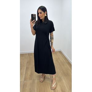 Vestido Manuela Preto - V318 - PUROROSA