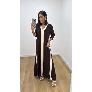 Vestido Irene Marrom - V315 - PUROROSA