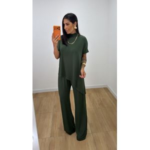 Conjunto Assimétrico Verde - CJ267 - PUROROSA