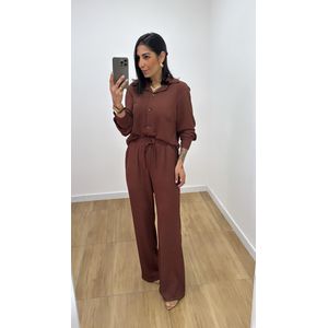 Conjunto Manu Marrom - CJ251 - PUROROSA