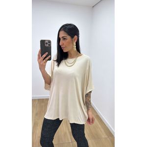 Blusa Beatriz Nude - B339 - PUROROSA