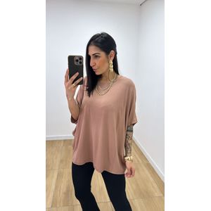 Blusa Beatriz Caqui - B339 - PUROROSA