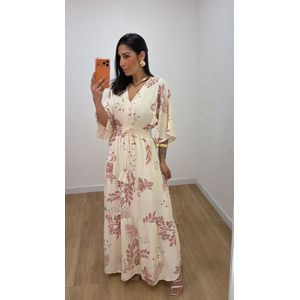 Vestido Talita Estampado 5 Off - V325 - PUROROSA