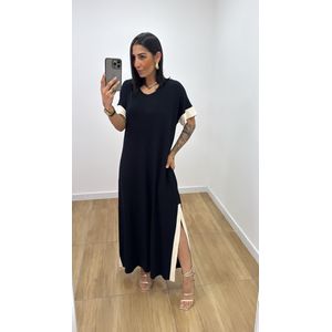 Vestido Noemi Preto - V322 - PUROROSA