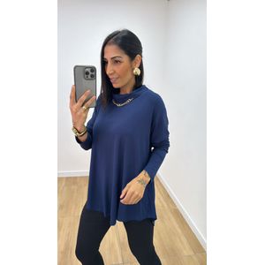 Blusa Valéria Azul - B504 - PUROROSA
