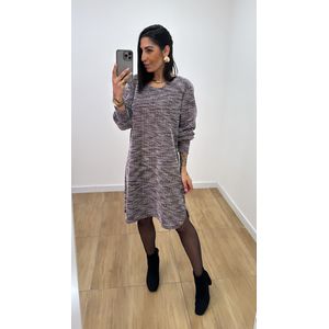 Vestido Marieta Vinho - V323 - PUROROSA