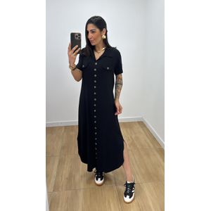 Vestido Jordana Preto - V201 - PUROROSA