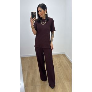 Conjunto Carolina Marrom - CJ254 - PUROROSA