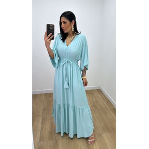 Vestido Talita Liso Azul - V324 - PUROROSA