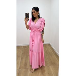 Vestido Tássia Rosa Bebê - V300 - PUROROSA