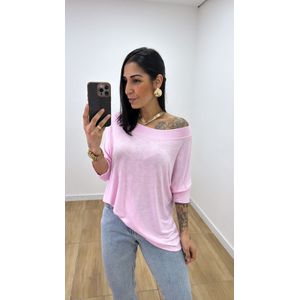 Blusa Luana Rosa - B374 - PUROROSA